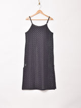 【2色展開】 メッシュ キャミソールワンピース