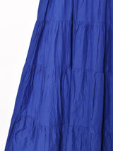 【2色展開】Emerald Motel バックリボン ティアード スリーブレスワンピース