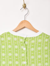 【3色展開】Emerald Motel 刺繍 スリーブレスワンピース