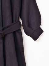 【3色展開】Meridian ノーカラー ロングコート