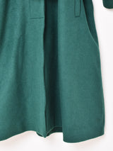 【3色展開】Meridian ノーカラー ロングコート