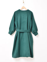 【3色展開】Meridian ノーカラー ロングコート