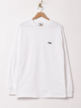 【5色展開】Backers ワンポイント スカンク ロングスリーブTシャツ