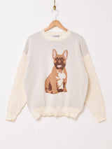 Emerald Motel フレンチブルドッグ セーター