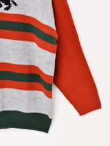 【2色展開】Emerald Motel ダックスフント ボーダーセーター