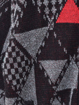 総柄 カーディガン