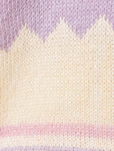 花刺繍 カーディガン