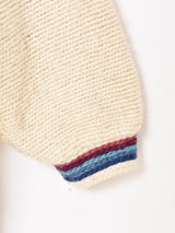 バタフライモチーフ 刺繍 ヘビーウールカーディガン