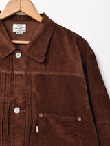 【2色展開】Backers 1stタイプ コーデュロイジャケット