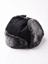 【7色展開】ウール混 フライトキャップ