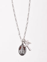 【2色展開】メダイ クロスモチーフ ネックレス