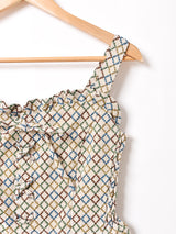 【5色展開】Emerald Motel 総柄 ジャガード織り キャミソールワンピース