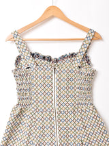 【5色展開】Emerald Motel 総柄 ジャガード織り キャミソールワンピース