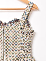 【5色展開】Emerald Motel 総柄 ジャガード織り キャミソールワンピース