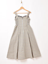 【5色展開】Emerald Motel 総柄 ジャガード織り キャミソールワンピース