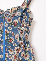 【5色展開】Emerald Motel 総柄 ジャガード織り キャミソールワンピース