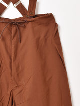 【4色展開】Backers レディース サスペンダー付き スノーカモパンツ