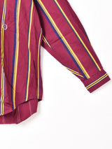 90's TOMMY HILFIGER ストライプ柄 長袖シャツ
