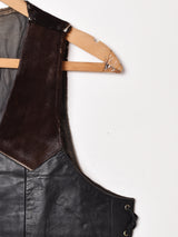 アメリカ製 ハラコレザー レースアップベスト