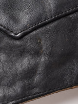 アメリカ製 ハラコレザー レースアップベスト