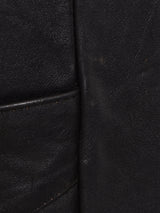 アメリカ製 ハラコレザー レースアップベスト