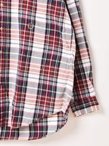 90’s TOMMY HILFIGER シアサッカー チェック柄 長袖シャツ