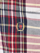 90’s TOMMY HILFIGER シアサッカー チェック柄 長袖シャツ