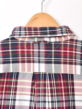 90’s TOMMY HILFIGER シアサッカー チェック柄 長袖シャツ