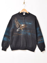 アメリカ製 アニマルプリント スウェットシャツ