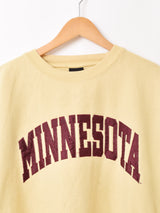 カレッジ 刺繍 スウェットシャツ