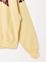 カレッジ 刺繍 スウェットシャツ