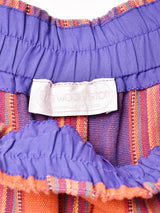 エスニック イージーパンツ マルチストライプ