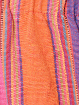 エスニック イージーパンツ マルチストライプ