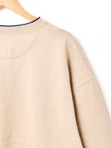 アニマル 刺繍 スウェットシャツ