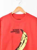 THE VELVET UNDERGROUND プリント スウェットシャツ