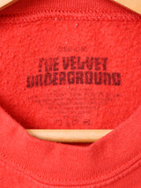 THE VELVET UNDERGROUND プリント スウェットシャツ