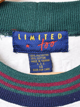 ロゴ刺繍 スウェットシャツ