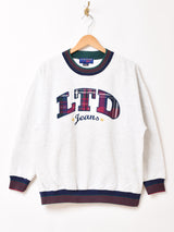ロゴ刺繍 スウェットシャツ