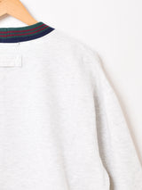 ロゴ刺繍 スウェットシャツ