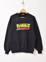 レーシング プリントスウェットシャツ