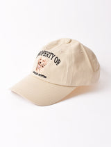 【2色展開】コットンキャップ Dog