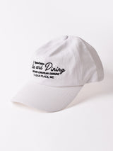 【2色展開】コットンキャップ 「Bar & Dining」