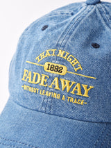デニムキャップ 「FADE AWAY」
