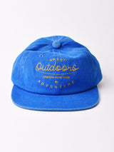 【2色展開】フラットバイザー キャップ 「Outdoors」