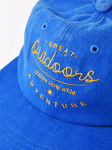 【2色展開】フラットバイザー キャップ 「Outdoors」