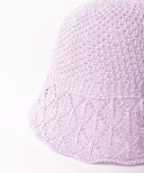 【2色展開】レース編み クロシェハット