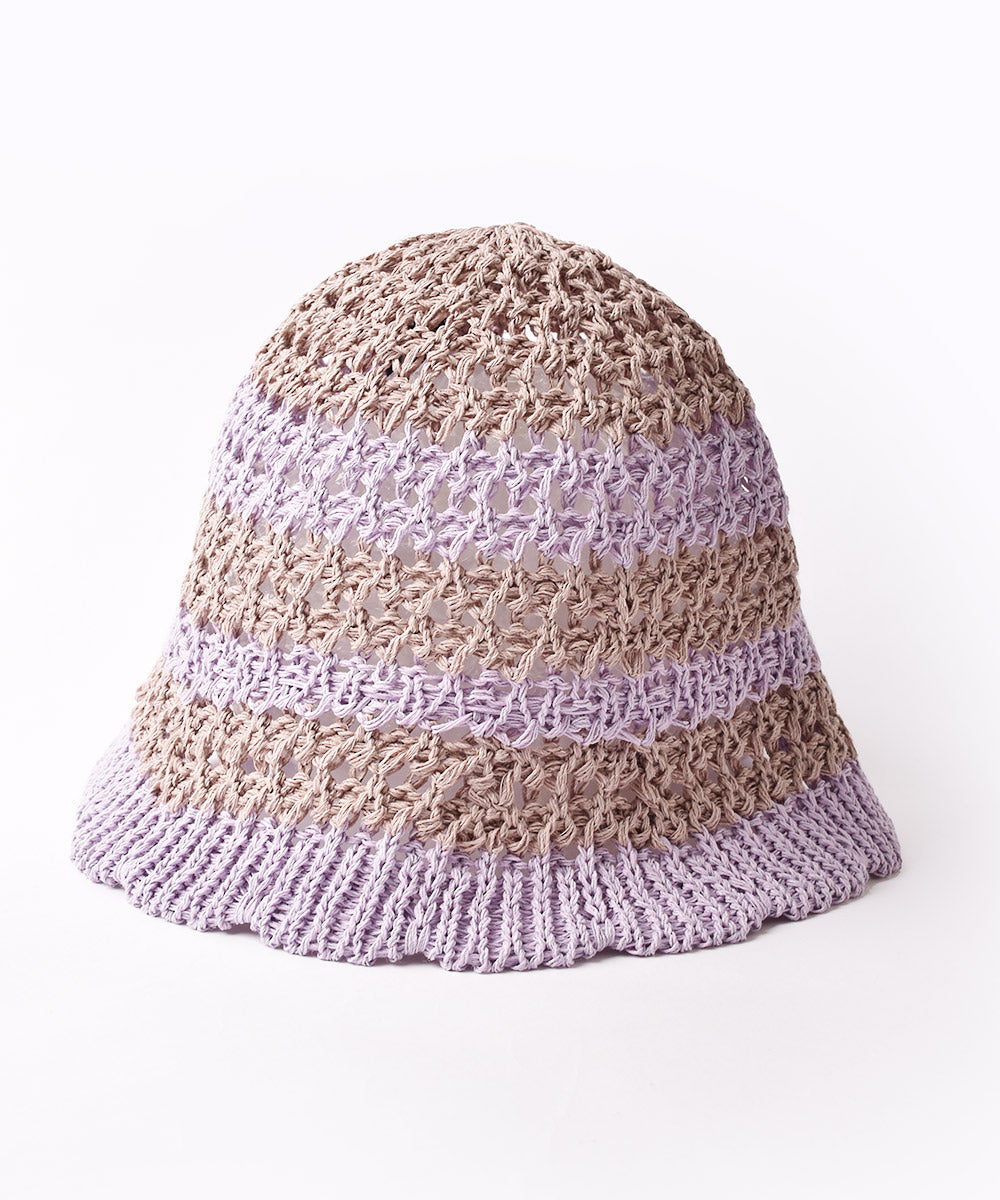 まとめ売り】ダブルフックが楽しいアフガン編みの ミトン 6種