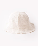 【2色展開】レース チューリップハット