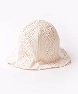 【2色展開】カットワーク チューリップハット