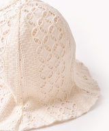 【2色展開】カットワーク チューリップハット